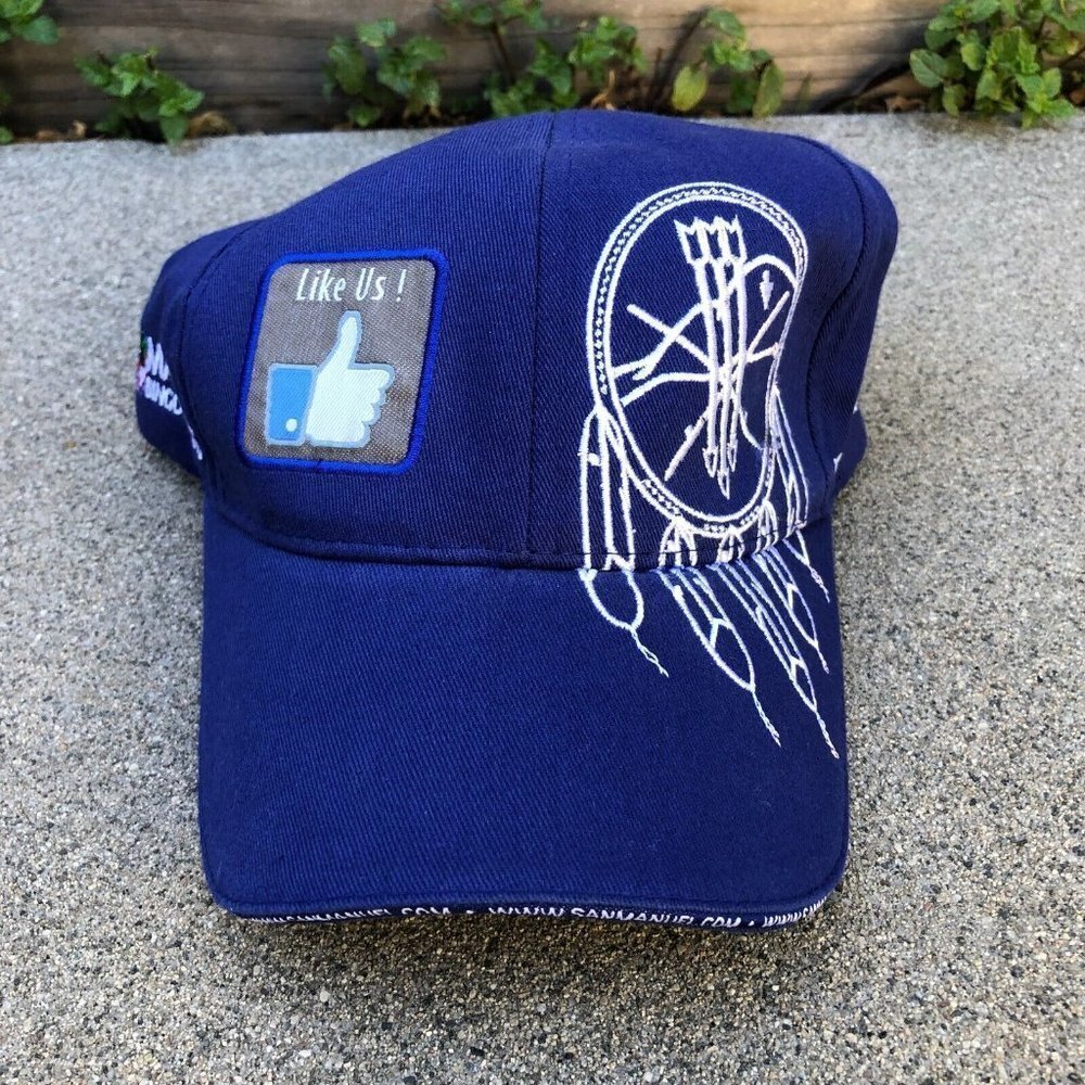 SAN MANUEL INDIAN BINGO CASINO 25 Years Baseball Hat Men's Cap Blue Cotton​​​​​​